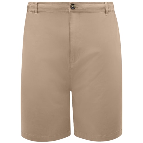 D555 Spencer 2 Stretch-Shorts mit durchgehend elastischem Bund, Stein